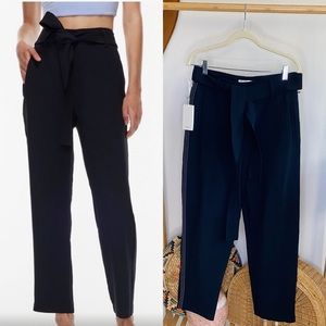 NWT Aritzia Wilfred Tie-Front Trousers